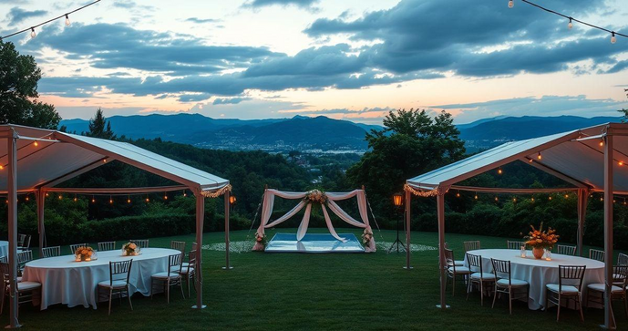 Como escolher a tenda de casamento perfeita para seu grande dia Como escolher a tenda de casamento perfeita para seu grande dia