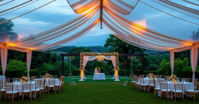 Tenda Casamento perfeita: como escolher a ideal para a sua festa Tenda Casamento perfeita: como escolher a ideal para a sua festa