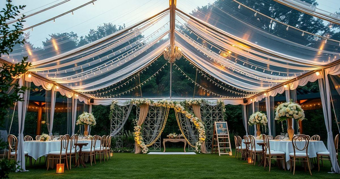 Tenda Transparente para Casamento: A Escolha Perfeita para Seu Grande Dia Tenda Transparente para Casamento: A Escolha Perfeita para Seu Grande Dia