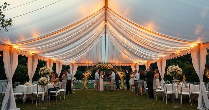Como Escolher a Tenda Ideal para Casamento e Garantir um Evento Perfeito Como Escolher a Tenda Ideal para Casamento e Garantir um Evento Perfeito