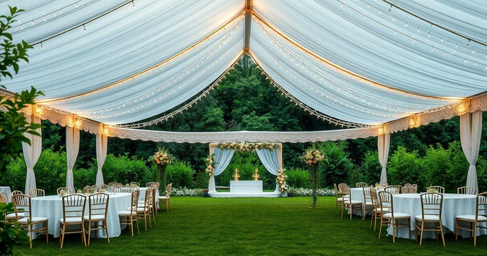 Como Escolher a Tenda Perfeita para Sua Festa de Casamento