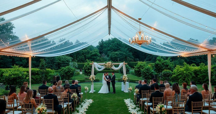 Descubra a Elegância da Tenda Transparente para Casamentos Descubra a Elegância da Tenda Transparente para Casamentos