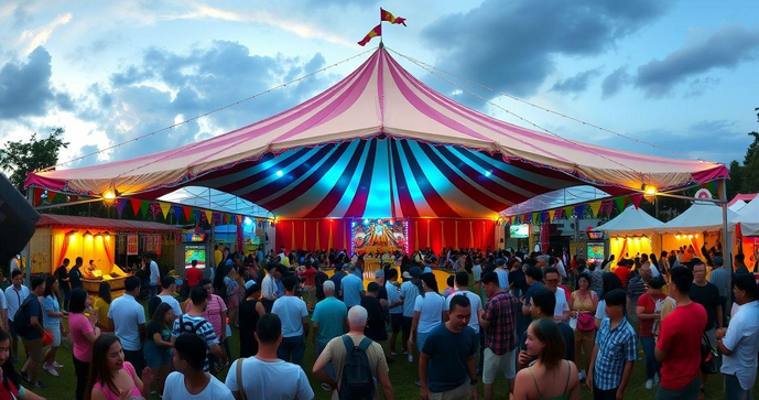Lona de Circo Ideal para Seus Eventos: Dicas e Vantagens