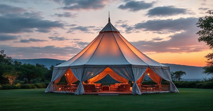 Descubra as Vantagens da Tenda Pirâmide para seus Eventos
