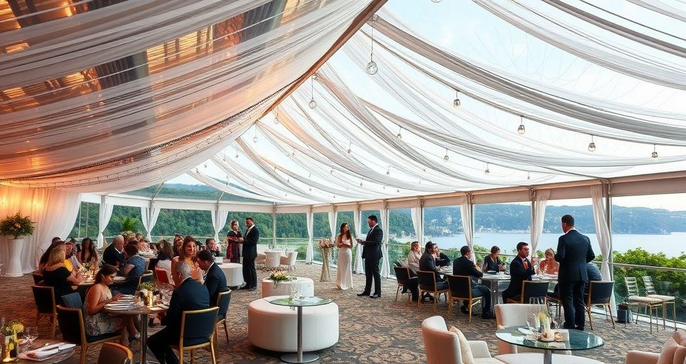 Descubra como a Tenda Cristal pode transformar seu evento Descubra como a Tenda Cristal pode transformar seu evento